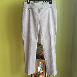 💖Peck n Peck blk/wht gingham check pull on stretch pant